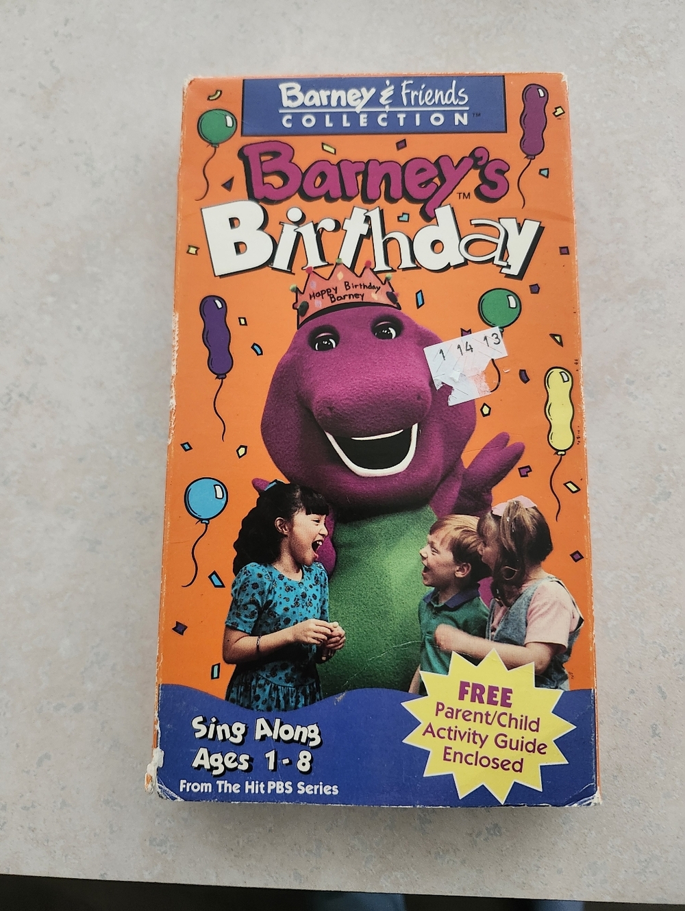 Barneys Excercise is a 2 VHS tape Set, Barneys Birthday is also included